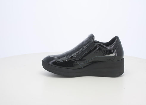 Melluso Donna Scarpe basse Vernice R25617A-209504 Nero